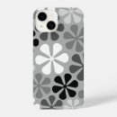 Search for black and white flowers iphone cases Retro