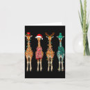 Search for giraffe christmas cards Funny animal