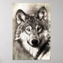 Search for wolf face posters Dog
