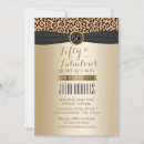 Search for leopard 50th birthday invitations Fifty