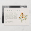 Search for botanical thank you cards Wildflowers