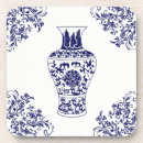Search for blue pillow coasters Blue and white