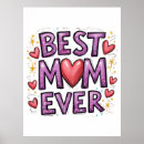 Search for funny mothers day posters Best mum ever