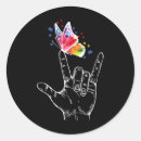 Search for i love you sign language stickers Rizz