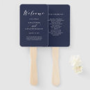 Search for navy blue wedding hand fans Modern