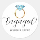 Search for gold ring stickers Engagement