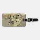 Search for adventure awaits luggage tags Inspirational
