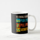 Search for the struggle is real mugs Gym
