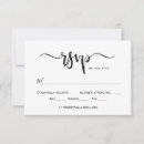 Search for number of guests wedding rsvp cards Modern