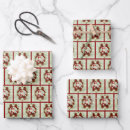 Search for classic santa wrapping paper Vintage