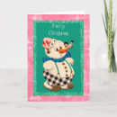 Search for vintage snowman christmas cards Pink