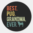 Search for pug lovers stickers Mum