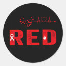 Search for heart disease awareness stickers Independence day clroom