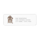 Search for gingerbread house return address labels Modern