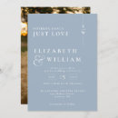 Search for intimate wedding invitations Nothing fancy just love