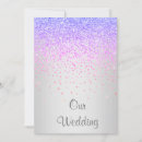 Search for lilac and silver wedding invitations Purple