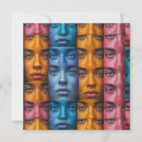 Search for psychedelic colours invitations Pattern
