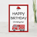 Search for fire engines birthday cards For kids