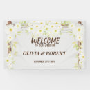 Search for welcome to our wedding banners Floral