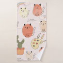 Search for cat bath towels Illustration