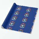 Search for michigan wrapping paper Flag