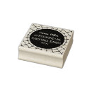 Search for spider rubber stamps Black