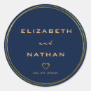 Search for anniversary party stickers Navy blue