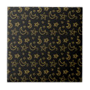 Search for gold star tiles Pattern