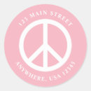 Search for signage stickers Peace