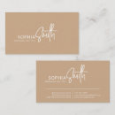 Search for plain cream business cards Professional