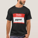 Search for kevin name tshirts Funny
