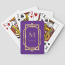 Search for purple playing cards Stylish