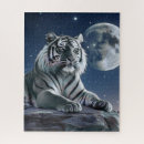 Search for white tiger puzzles Big cats