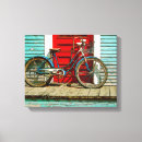 Search for bicycle canvas prints Antique