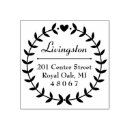 Search for wreath rubber stamps Elegant