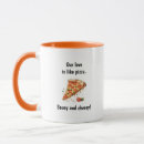 Search for food pun mugs Pizza