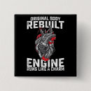 Search for engines badges Vintage
