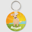 Search for bovines key rings Illustration