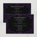 Search for halloween wedding enclosure cards Black