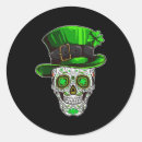 Search for shamrock skull stickers St patricks day