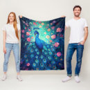 Search for peacock blankets Floral