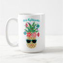 Search for tropical pineapple mugs Hawaiian