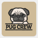 Search for cute funny pugs stickers Dog