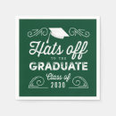Search for graduation hat napkins Graduate