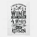 Search for funny wine tea towels Quote