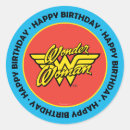 Search for superhero birthday stickers Dc comics