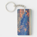 Search for extreme rectangular key rings High angle view