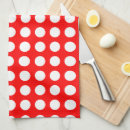 Search for red polka dot tea towels Modern