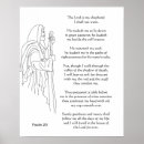 Search for 23rd psalm posters Scripture