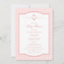 Search for coastal baby shower invitations For kids